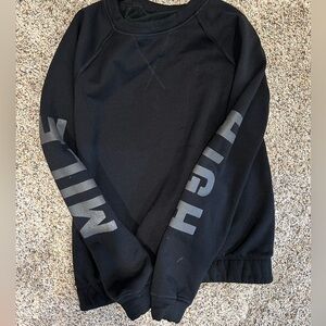 Lululemon Fleece 'Mile High' Reflective Crewneck 6
